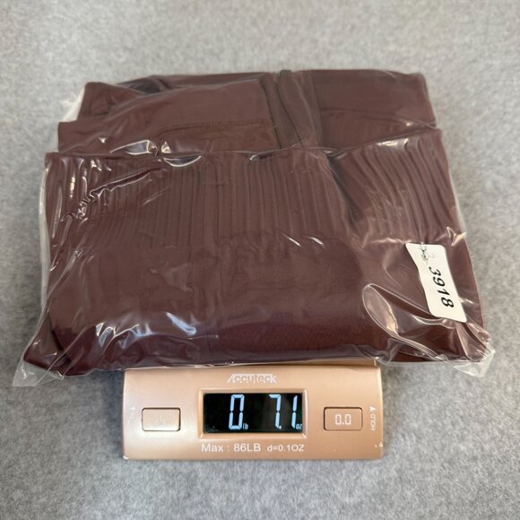 Lululemon Womens Size 8 Puffer Vest Dark Cedar Brown Nylon Goose Down & Around‎ - Picture 14 of 15